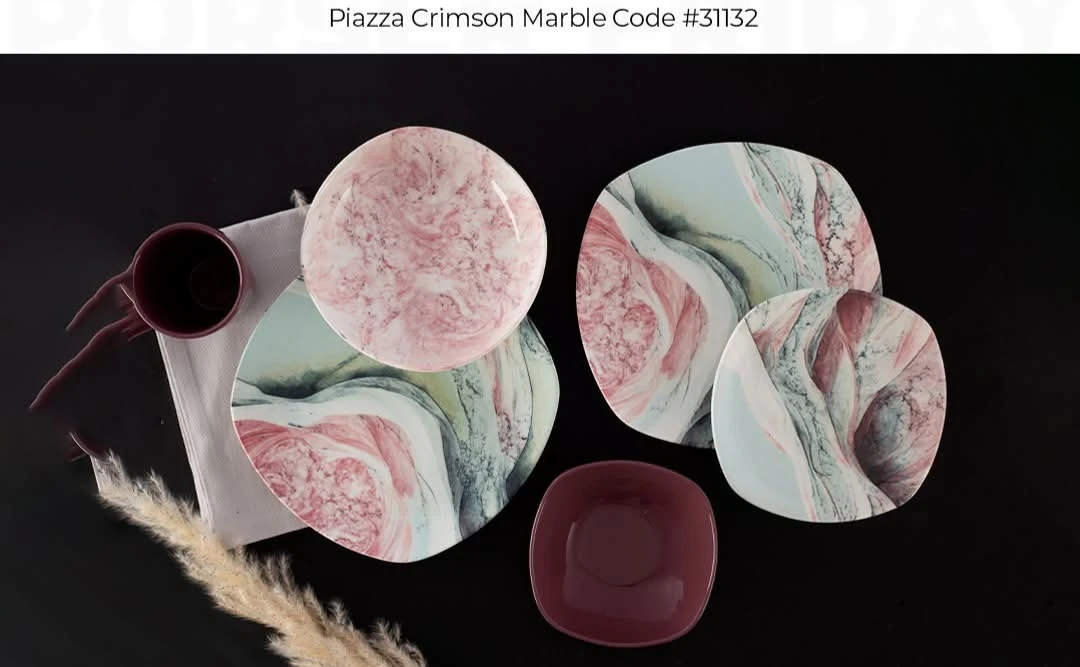 Turkish Dinner Set Borser Brand 30 Pieces-منتجات ارشيا - مصر