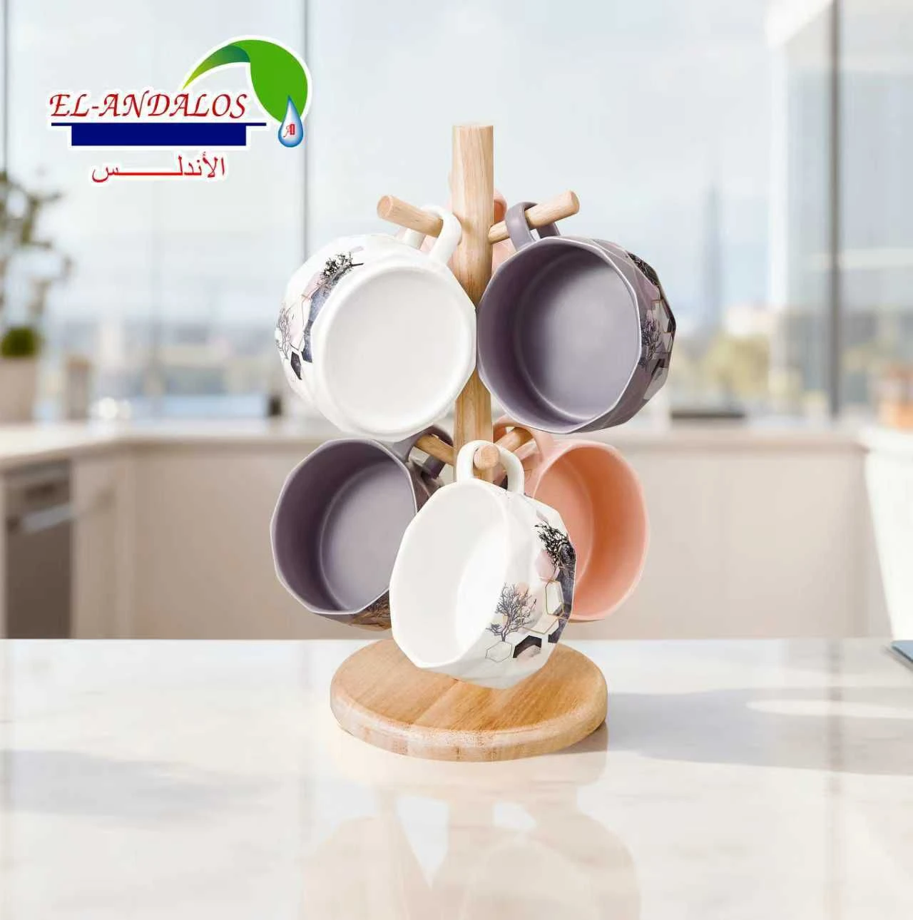Heat-resistant porcelain soup mug set-منتجات ارشيا - مصر